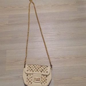 Gold studded crossbody